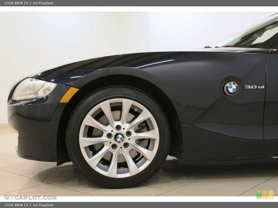 2008 BMW Z4 3.0si Roadster Wheel and Tire Photo #74353967