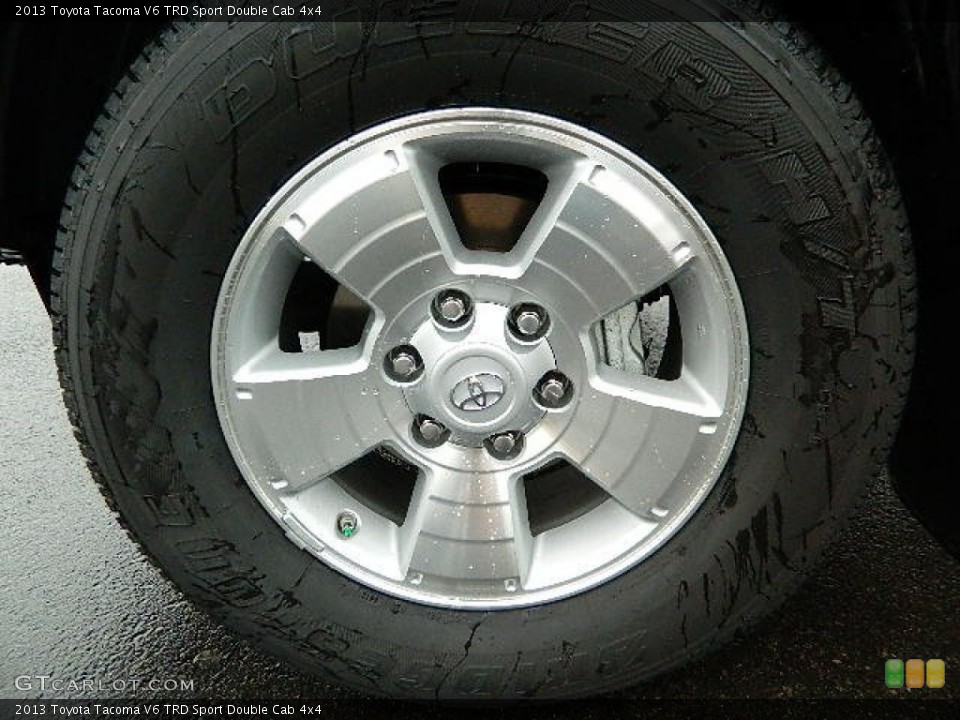 2013 Toyota Tacoma V6 TRD Sport Double Cab 4x4 Wheel and Tire Photo #74356283