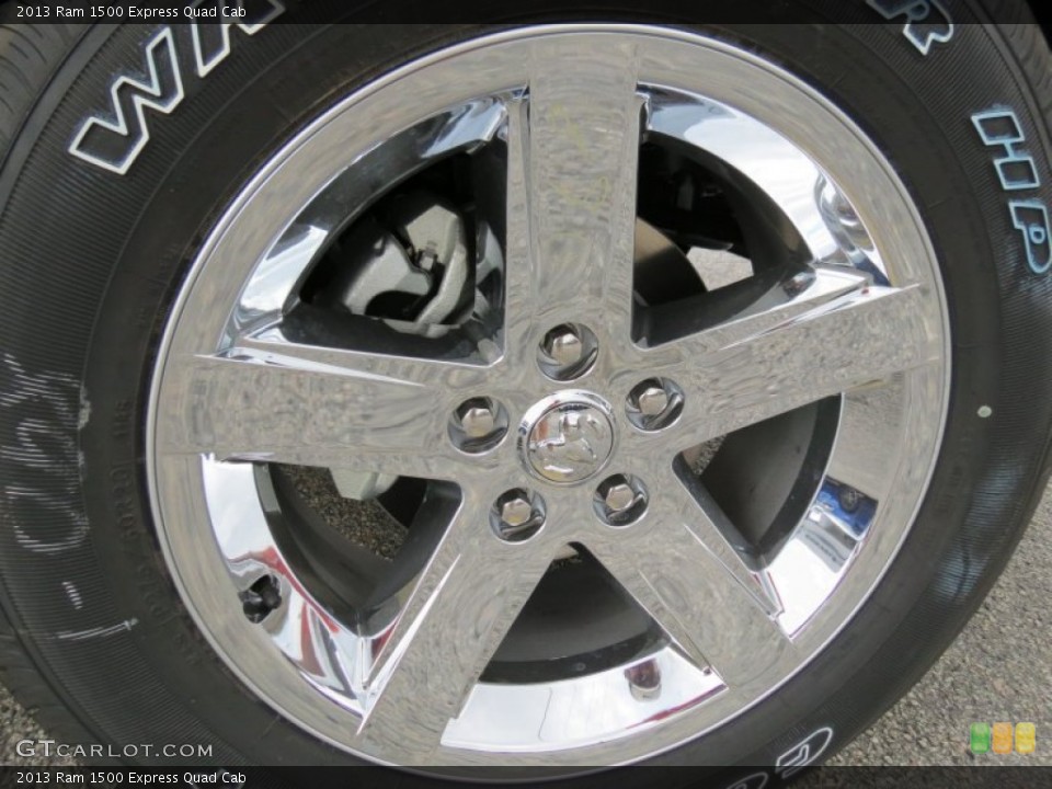 2013 Ram 1500 Express Quad Cab Wheel and Tire Photo #74360201