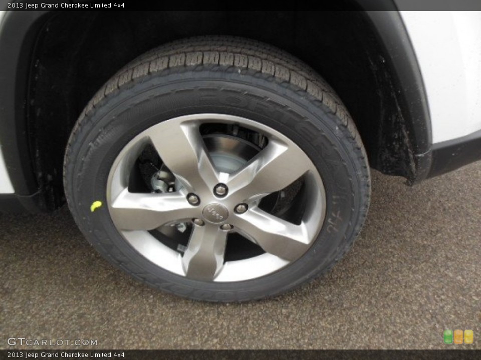 2013 Jeep Grand Cherokee Limited 4x4 Wheel and Tire Photo #74360810