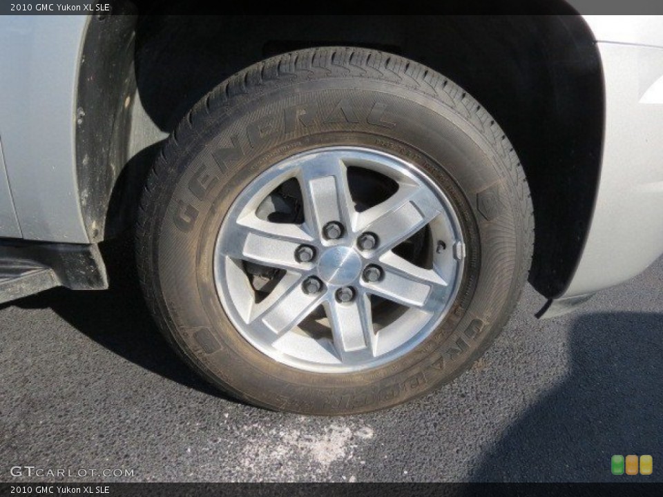 2010 GMC Yukon XL SLE Wheel and Tire Photo #74362820