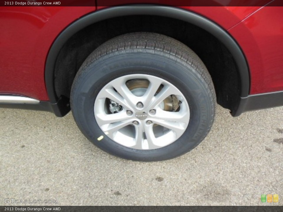 2013 Dodge Durango Crew AWD Wheel and Tire Photo #74363256