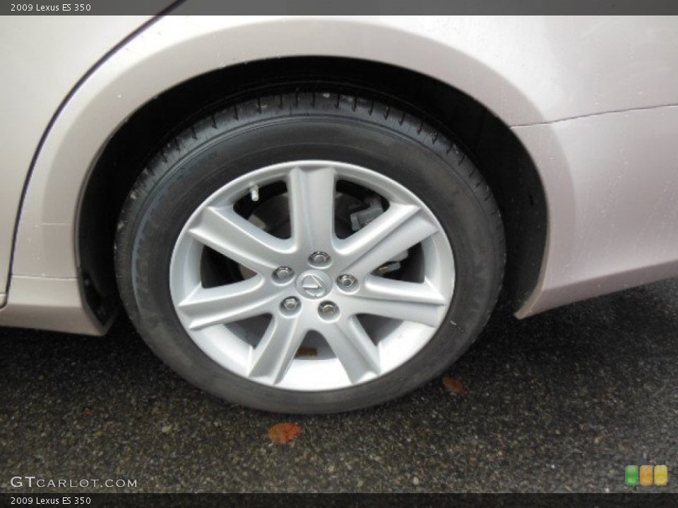 2009 Lexus ES 350 Wheel and Tire Photo #74363435