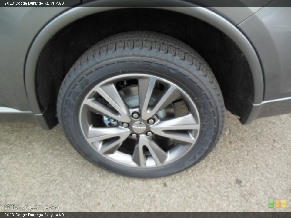 2013 Dodge Durango Rallye AWD Wheel and Tire Photo #74363654
