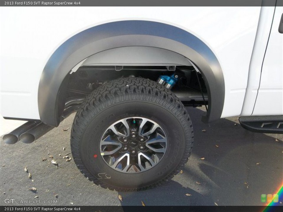 2013 Ford F150 SVT Raptor SuperCrew 4x4 Wheel and Tire Photo #74366651