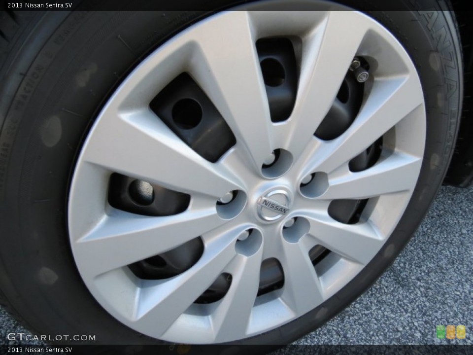 2013 Nissan Sentra SV Wheel and Tire Photo #74367350