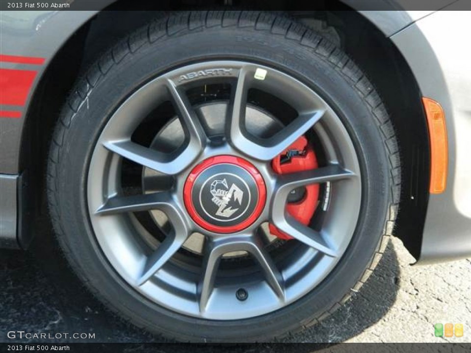 2013 Fiat 500 Abarth Wheel and Tire Photo #74371019