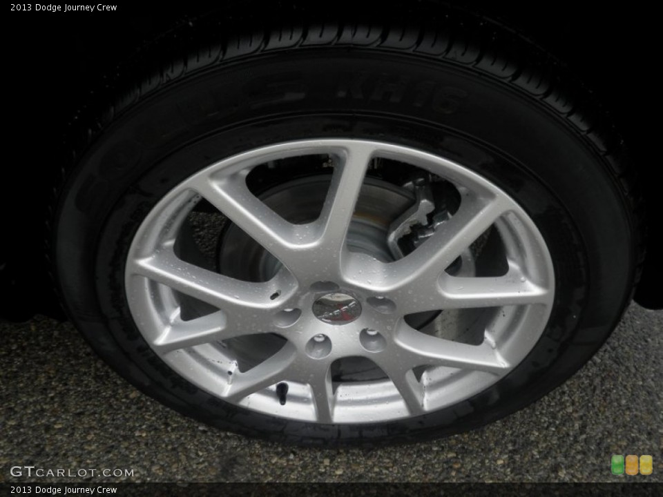 2013 Dodge Journey Crew Wheel and Tire Photo #74372118