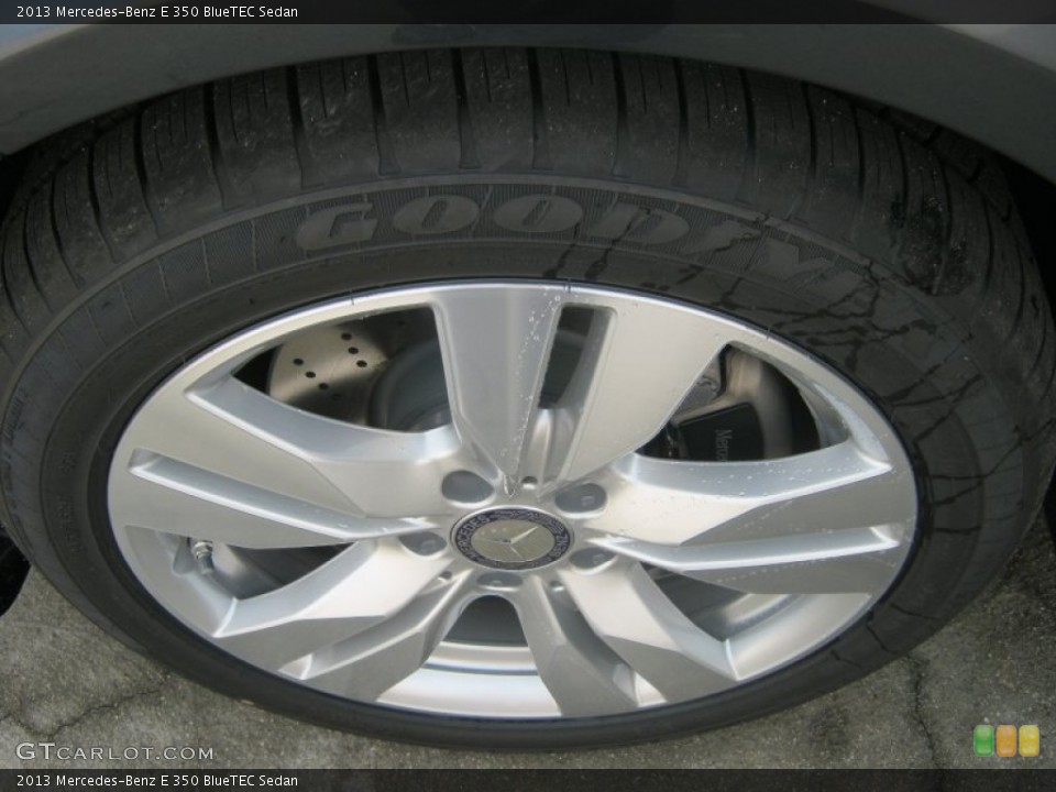 2013 Mercedes-Benz E 350 BlueTEC Sedan Wheel and Tire Photo #74380096