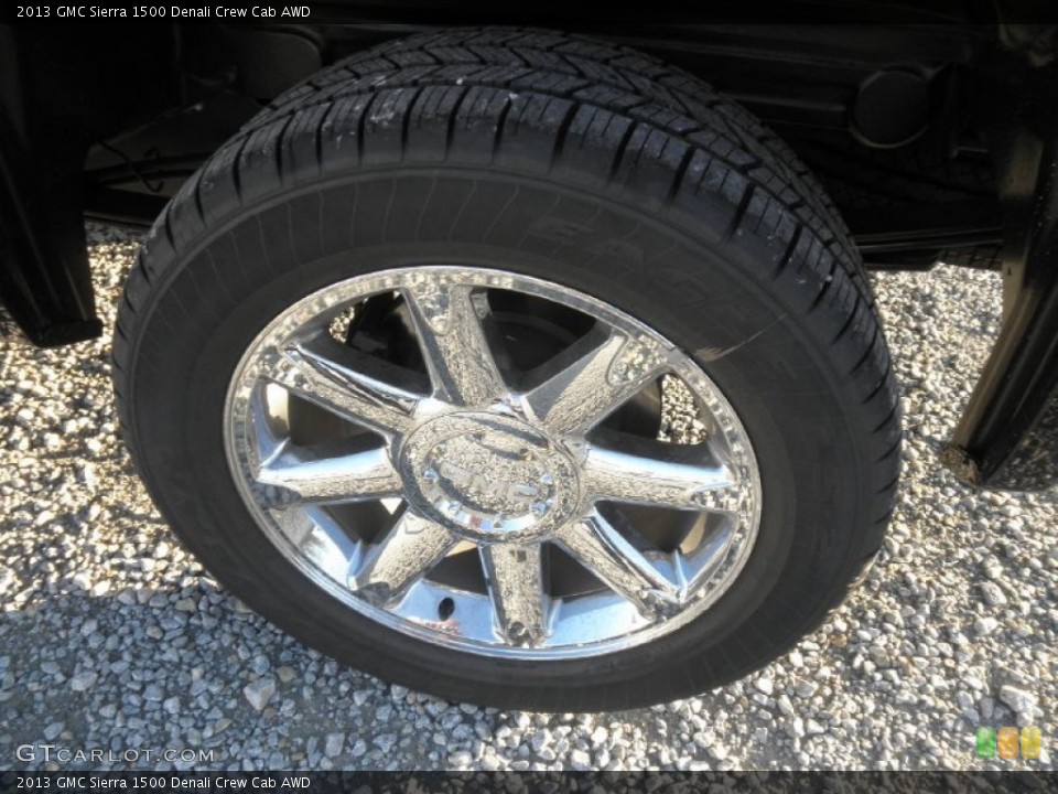 2013 GMC Sierra 1500 Denali Crew Cab AWD Wheel and Tire Photo #74380339