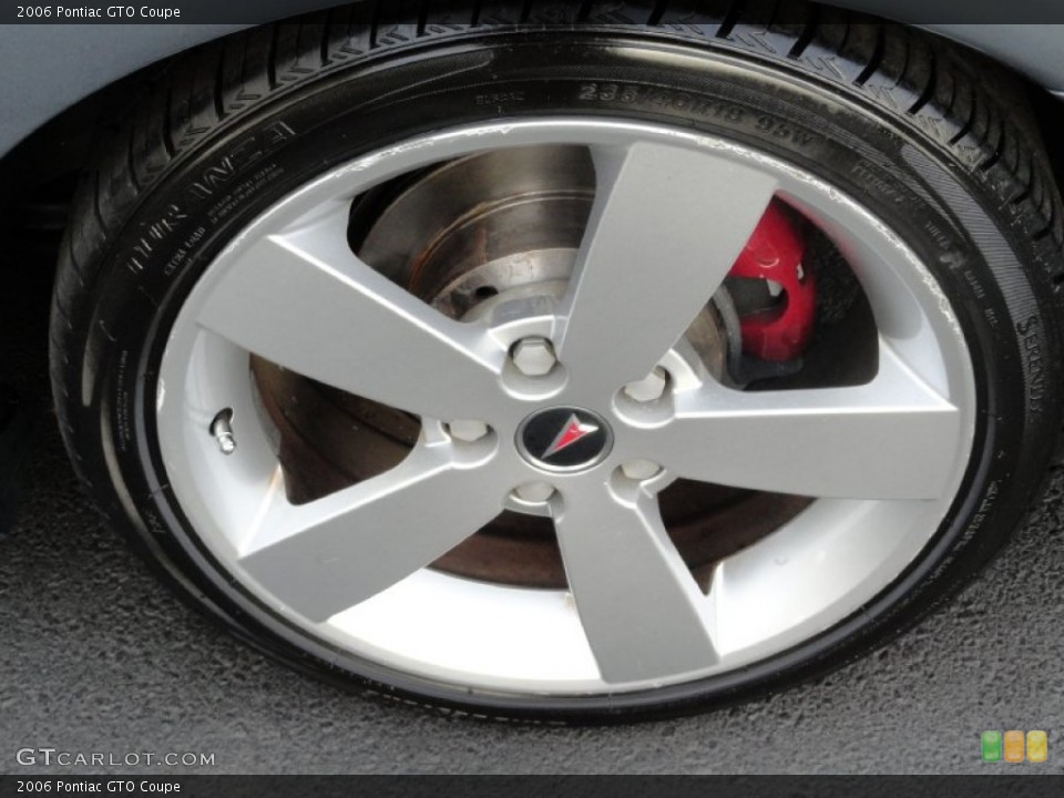 2006 Pontiac GTO Coupe Wheel and Tire Photo #74380702