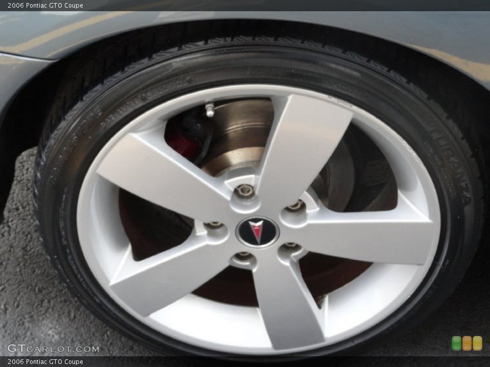 2006 Pontiac GTO Coupe Wheel and Tire Photo #74380753