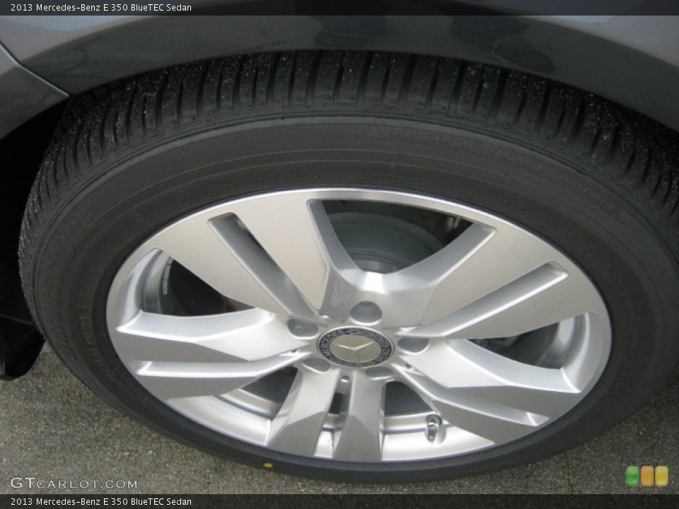 2013 Mercedes-Benz E 350 BlueTEC Sedan Wheel and Tire Photo #74380765