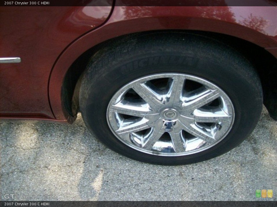 2007 Chrysler 300 C HEMI Wheel and Tire Photo #74387500