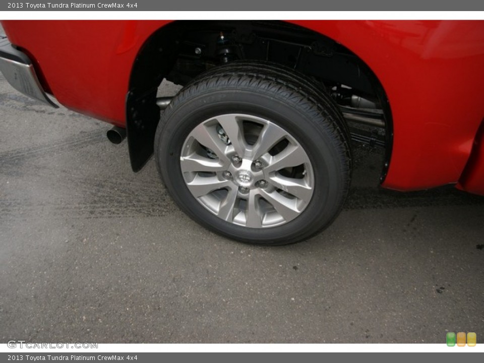 2013 Toyota Tundra Platinum CrewMax 4x4 Wheel and Tire Photo #74390119