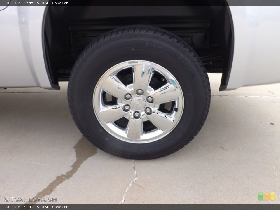2013 GMC Sierra 1500 SLT Crew Cab Wheel and Tire Photo #74391188