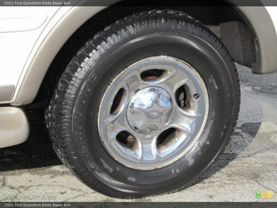 2001 Ford Expedition Eddie Bauer 4x4 Wheel and Tire Photo #74392305