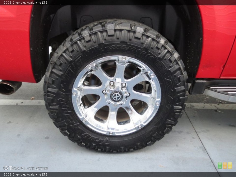 2008 Chevrolet Avalanche Custom Wheel and Tire Photo #74392714