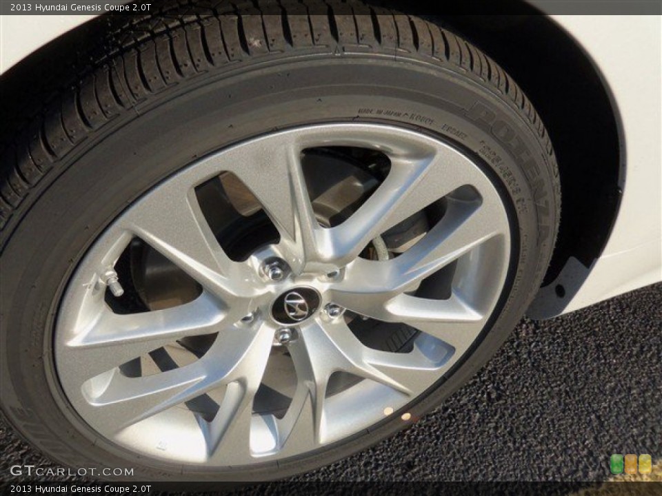 2013 Hyundai Genesis Coupe 2.0T Wheel and Tire Photo #74395240