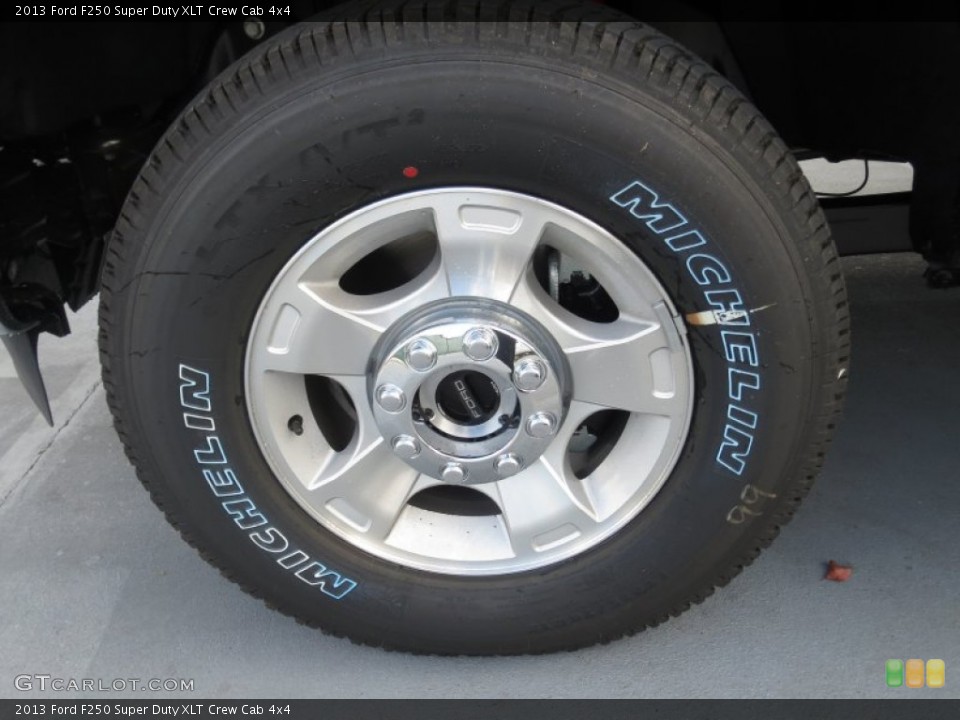 2013 Ford F250 Super Duty XLT Crew Cab 4x4 Wheel and Tire Photo #74397373