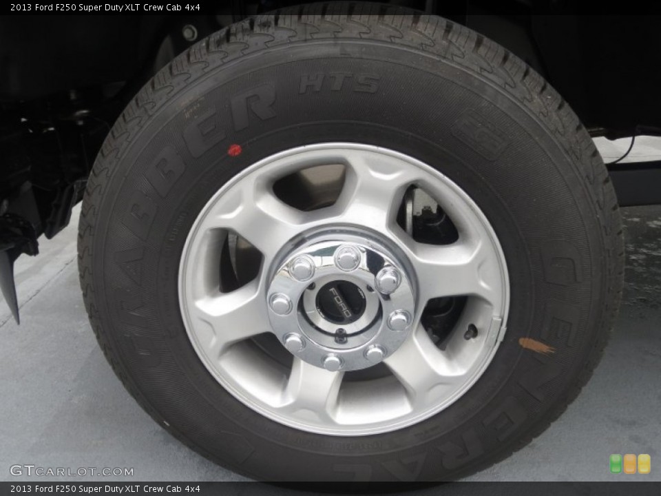 2013 Ford F250 Super Duty XLT Crew Cab 4x4 Wheel and Tire Photo #74401857