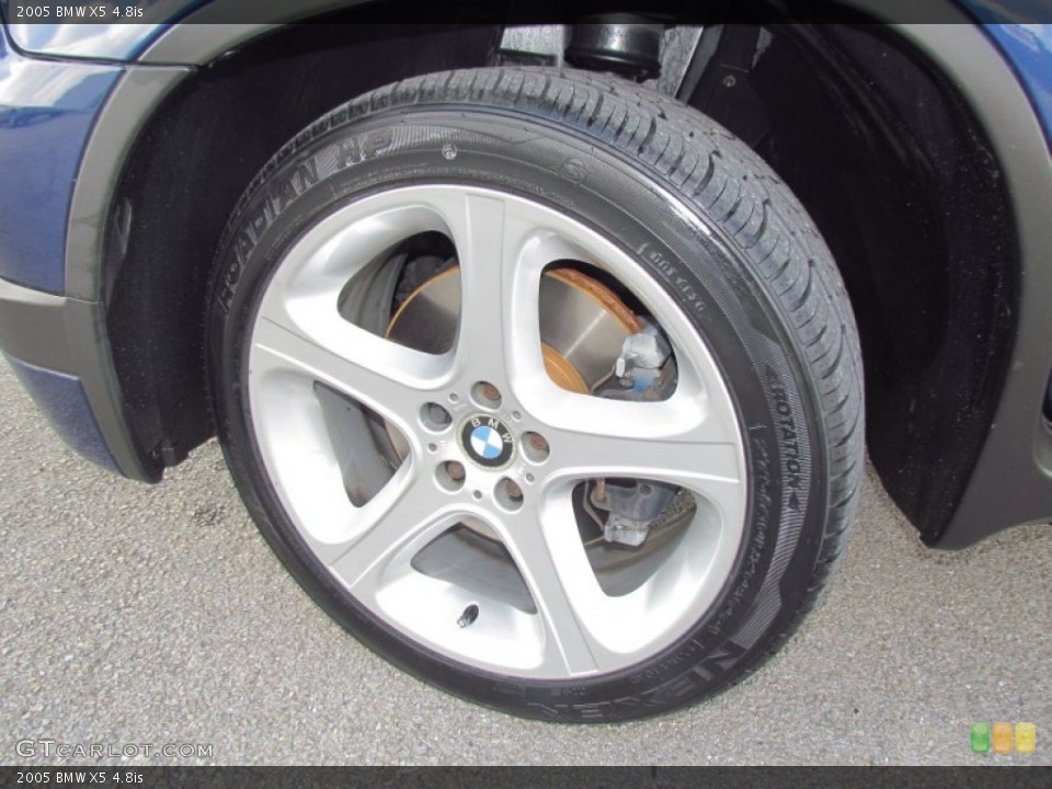 2005 BMW X5 4.8is Wheel and Tire Photo #74404549