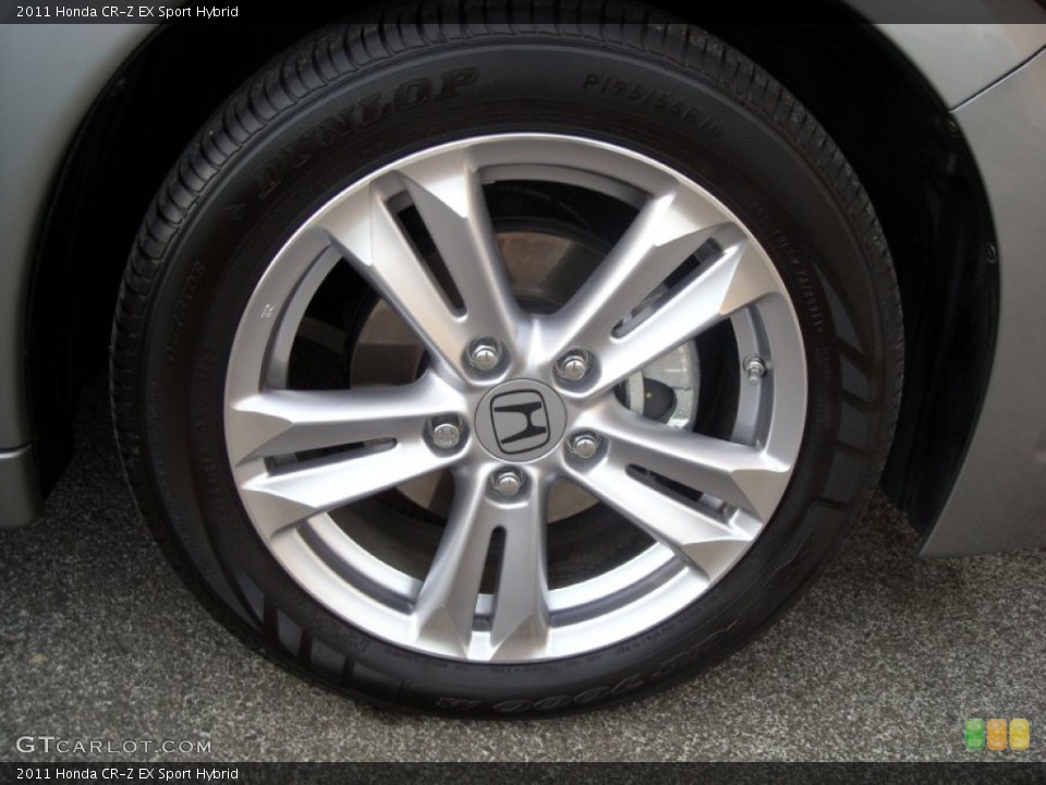 2011 Honda CR-Z EX Sport Hybrid Wheel and Tire Photo #74404975
