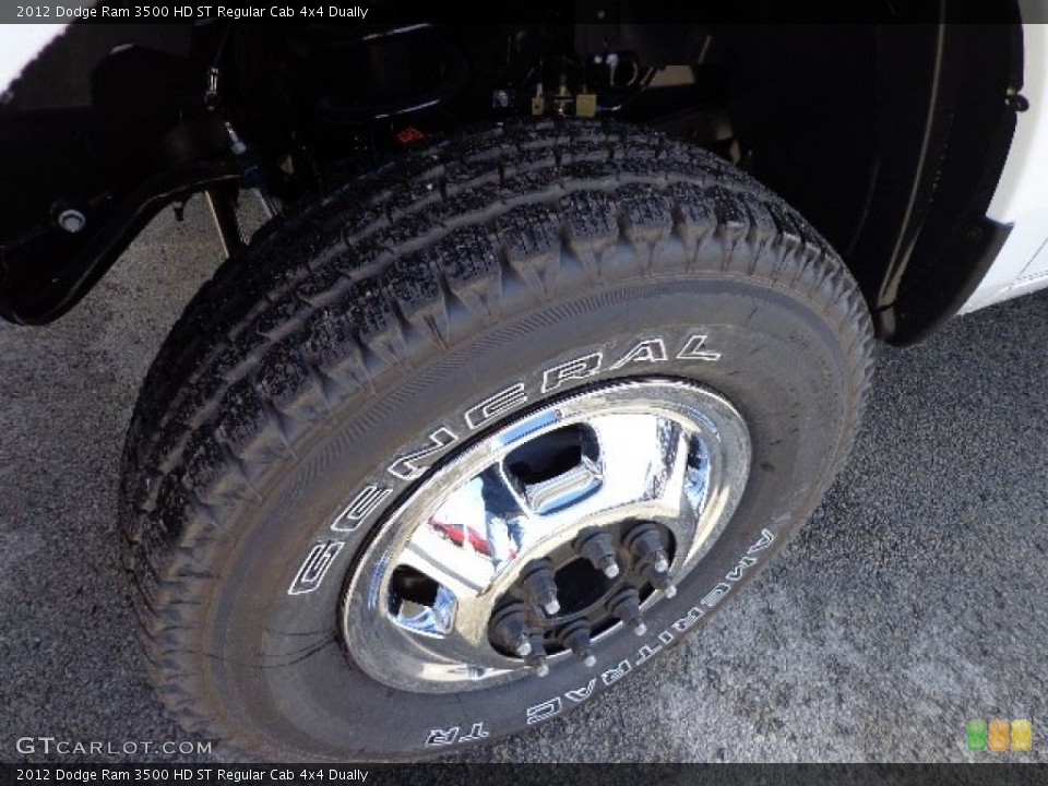 2012 Dodge Ram 3500 HD ST Regular Cab 4x4 Dually Wheel and Tire Photo #74409955