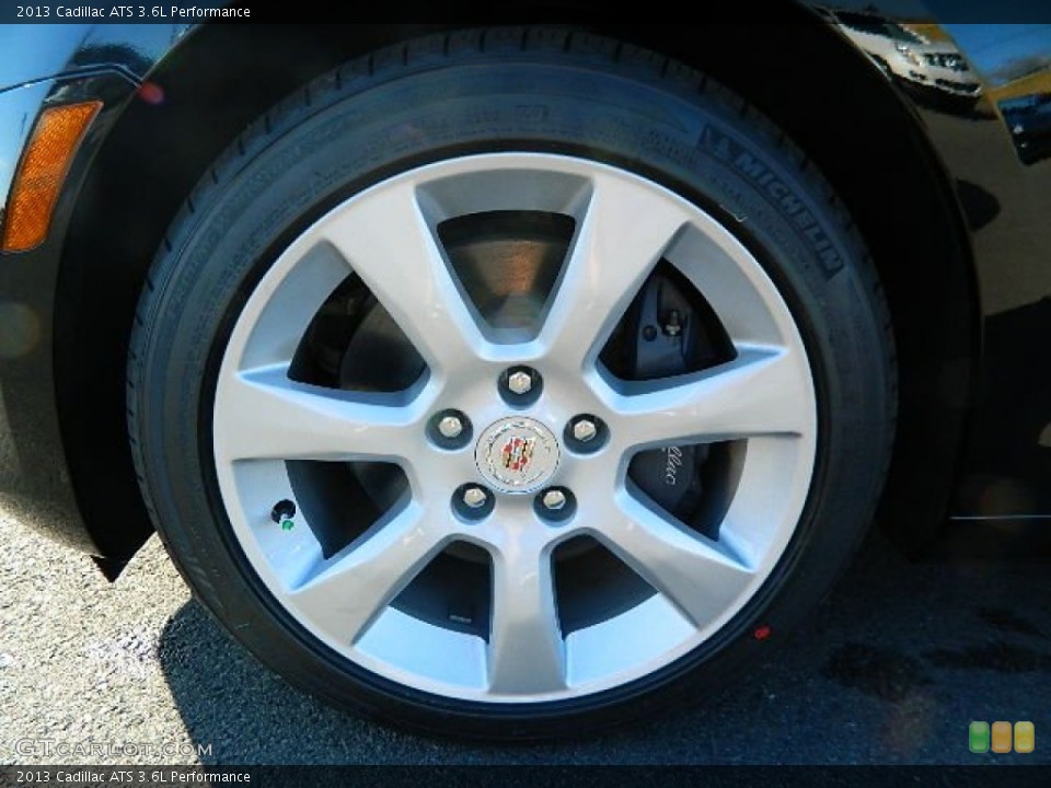 2013 Cadillac ATS 3.6L Performance Wheel and Tire Photo #74411278