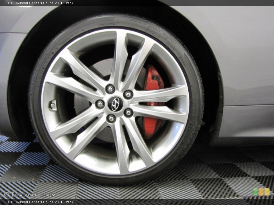 2010 Hyundai Genesis Coupe 2.0T Track Wheel and Tire Photo #74414749