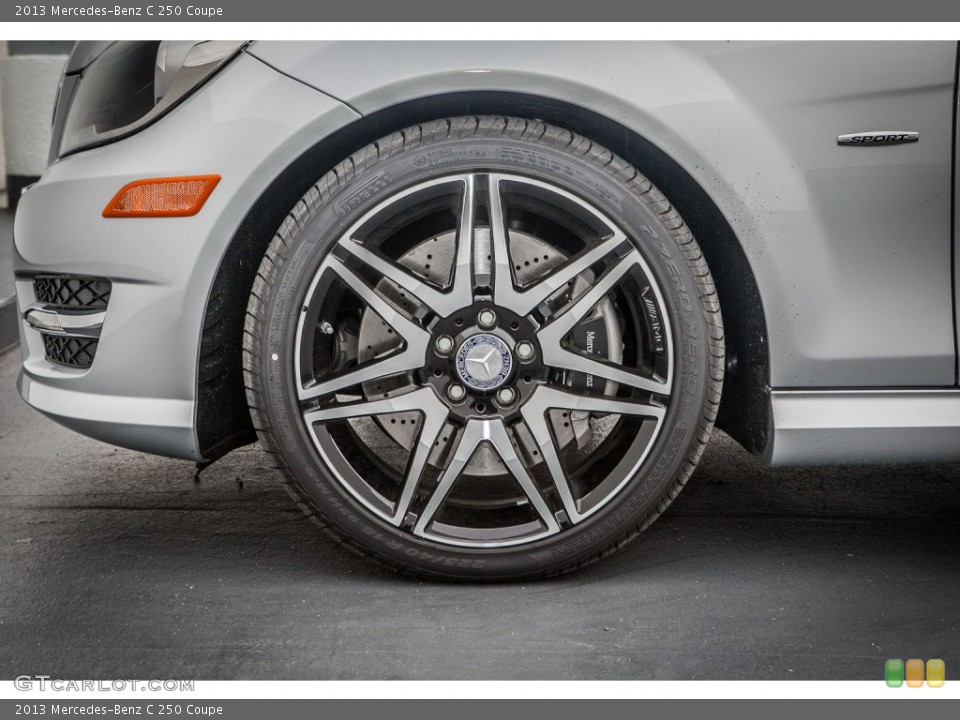 2013 Mercedes-Benz C 250 Coupe Wheel and Tire Photo #74415892