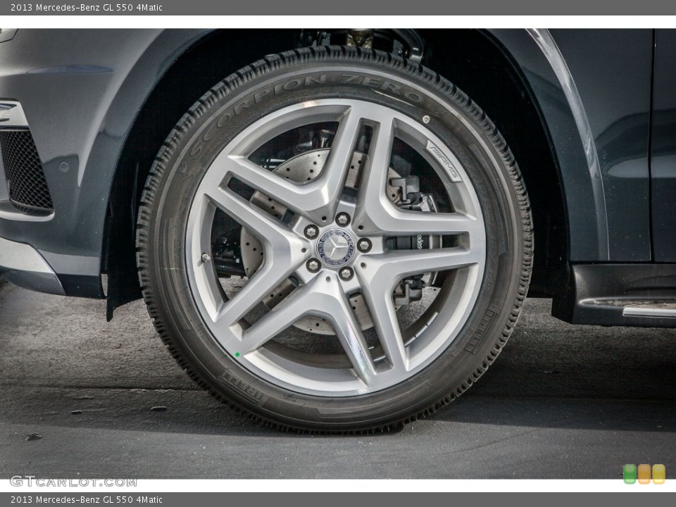 2013 Mercedes-Benz GL 550 4Matic Wheel and Tire Photo #74416624