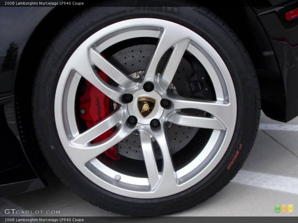 2008 Lamborghini Murcielago LP640 Coupe Wheel and Tire Photo #7441705