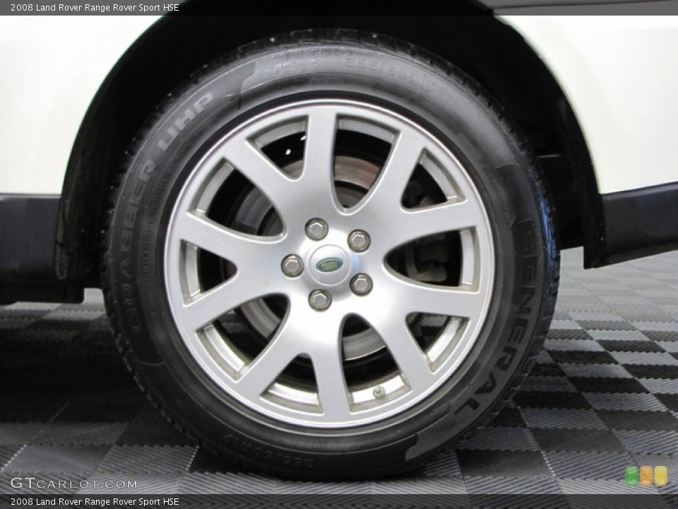 2008 Land Rover Range Rover Sport HSE Wheel and Tire Photo #74417257