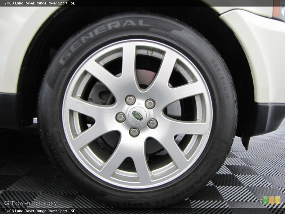 2008 Land Rover Range Rover Sport HSE Wheel and Tire Photo #74417277