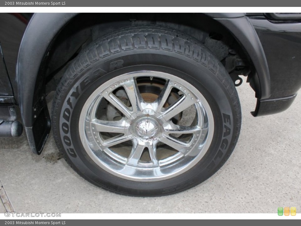 2003 Mitsubishi Montero Sport Custom Wheel and Tire Photo #74417896
