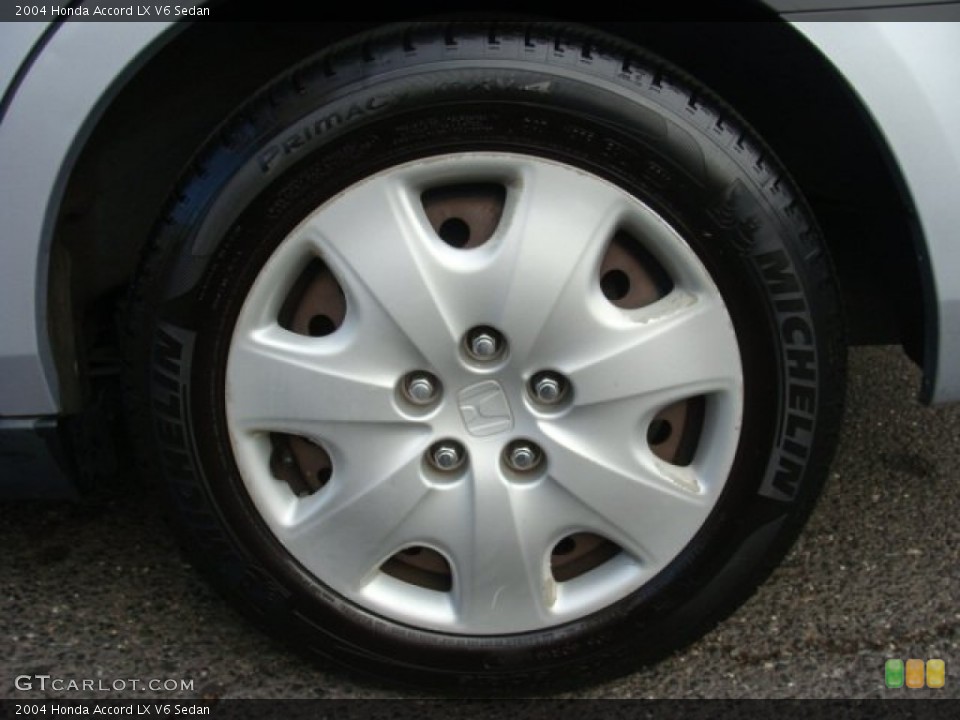 2004 Honda Accord LX V6 Sedan Wheel and Tire Photo #74418215