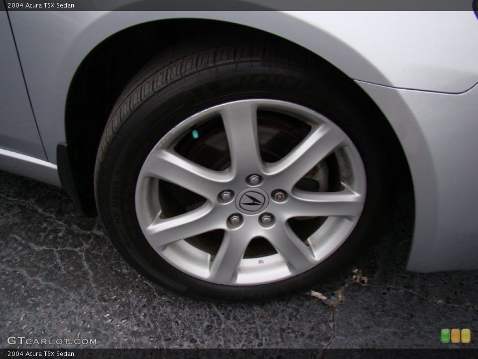 2004 Acura TSX Sedan Wheel and Tire Photo #74420326