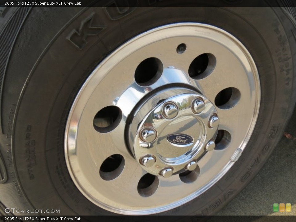 2005 Ford F250 Super Duty XLT Crew Cab Wheel and Tire Photo #74422291