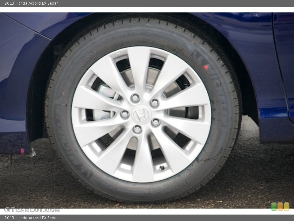 2013 Honda Accord EX Sedan Wheel and Tire Photo #74424382