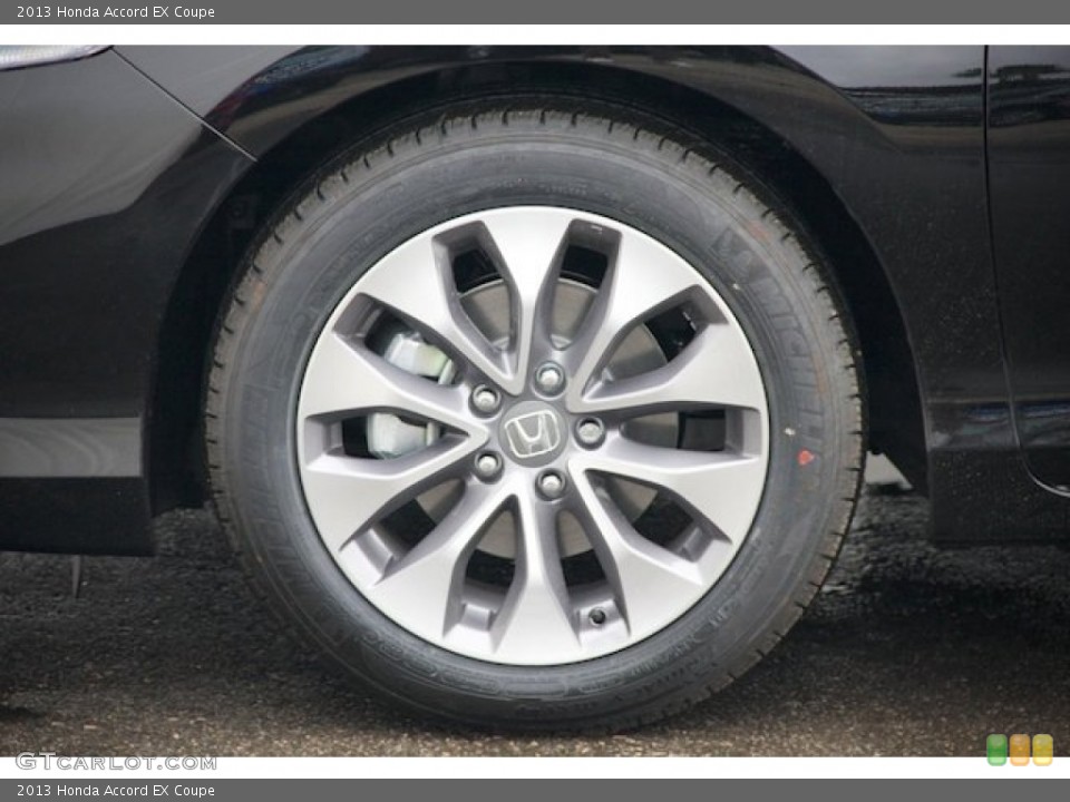 2013 Honda Accord EX Coupe Wheel and Tire Photo #74426038
