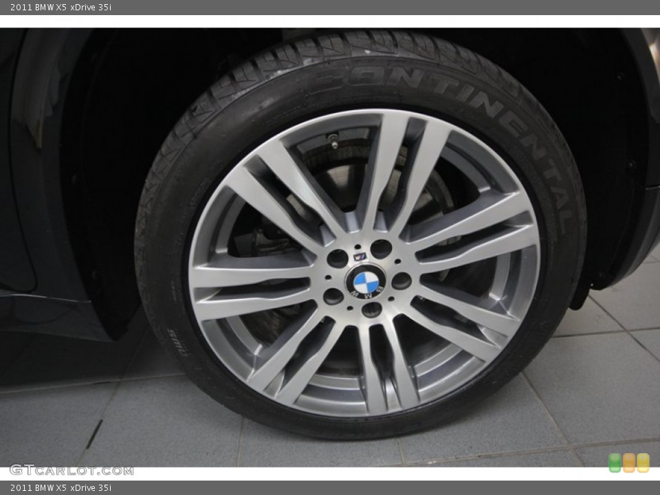 2011 BMW X5 xDrive 35i Wheel and Tire Photo #74432605