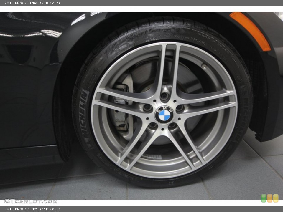 2011 BMW 3 Series 335is Coupe Wheel and Tire Photo #74432746