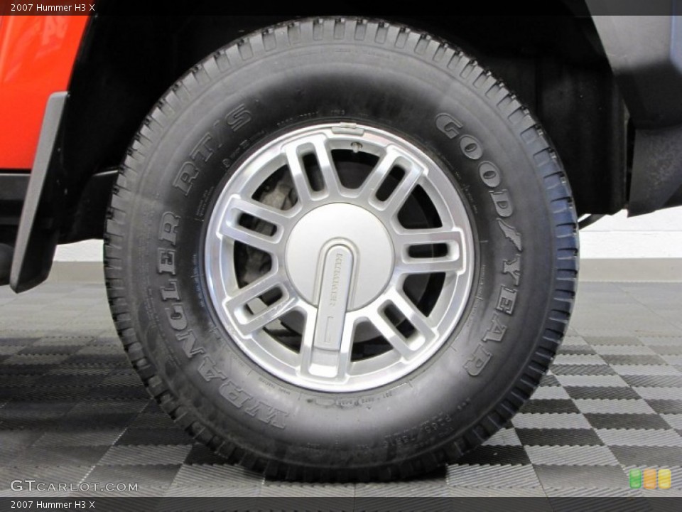 2007 Hummer H3 X Wheel and Tire Photo #74437958