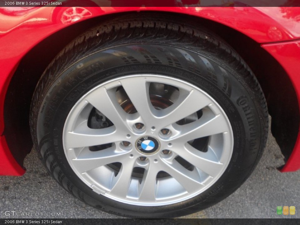 2006 BMW 3 Series 325i Sedan Wheel and Tire Photo #74438733