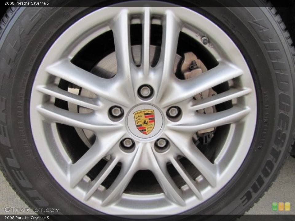 2008 Porsche Cayenne S Wheel and Tire Photo #74444417