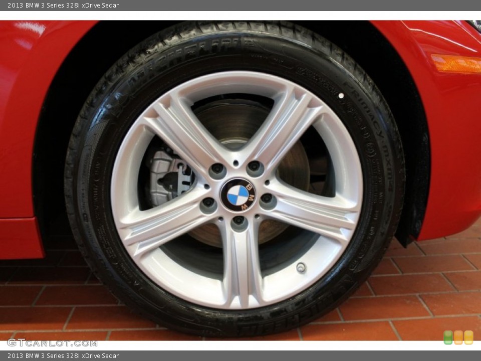 2013 BMW 3 Series 328i xDrive Sedan Wheel and Tire Photo #74445899