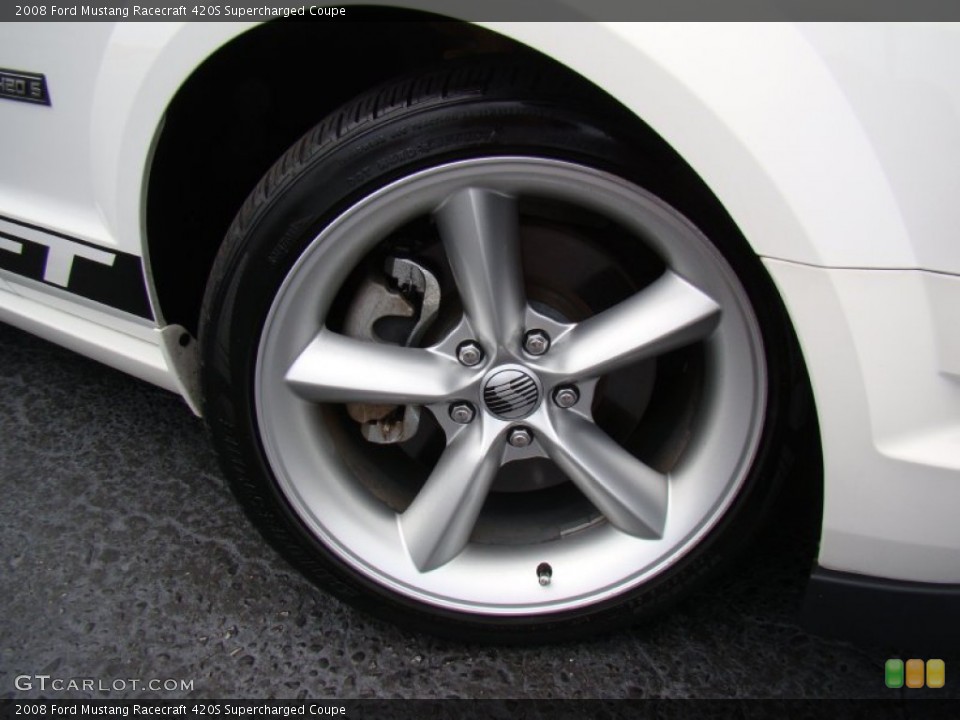 2008 Ford Mustang Racecraft 420S Supercharged Coupe Wheel and Tire Photo #74446598
