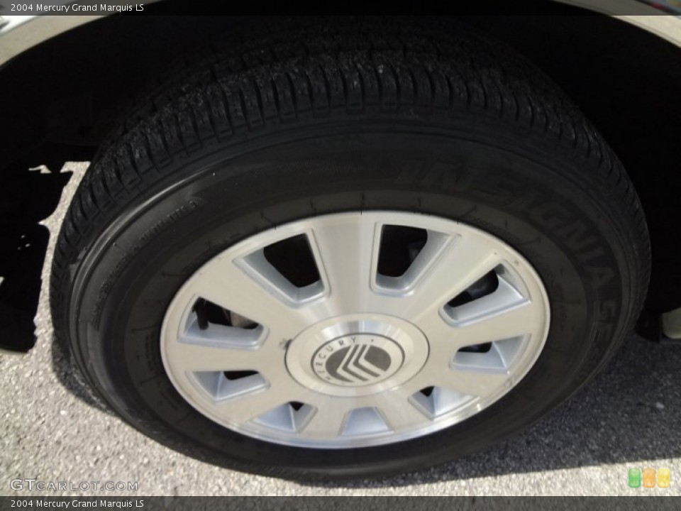 2004 Mercury Grand Marquis LS Wheel and Tire Photo #74446703