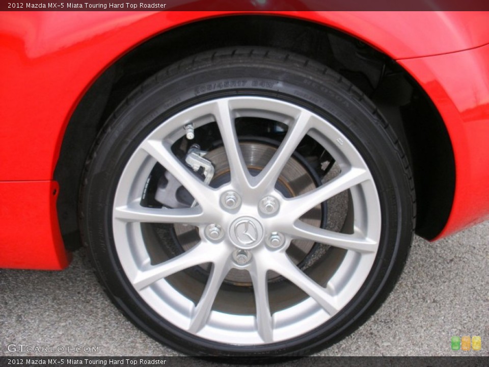 2012 Mazda MX-5 Miata Touring Hard Top Roadster Wheel and Tire Photo #74451397